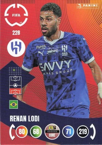 228.  Renan Lodi (Al-Hilal SFC) (PAXLCWC25)