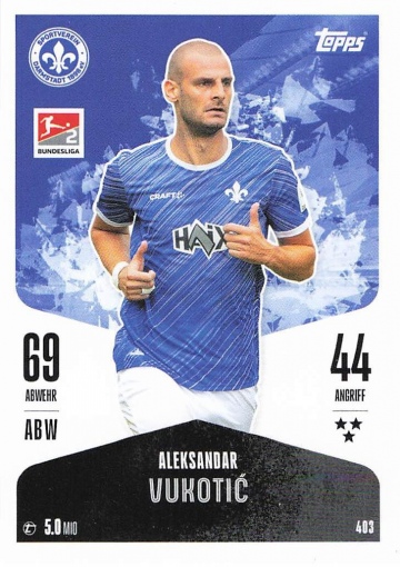 403 Aleksandar Vukotić (SV Darmstadt 98) ( MABL24/25 )
