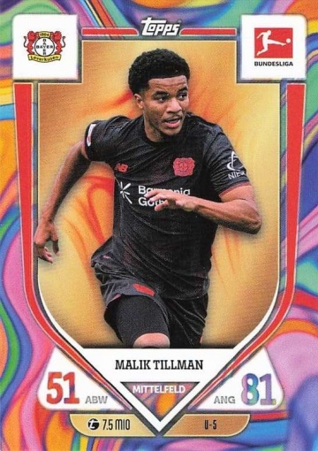 U-5 Malik Tillman (Bayer 04 Leverkusen) ( MABL25/26 )