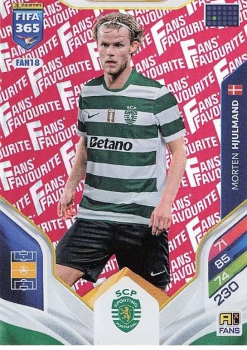 FAN18 (rot) Morten Hjulmand (Sporting CP) (PF365AXL26)