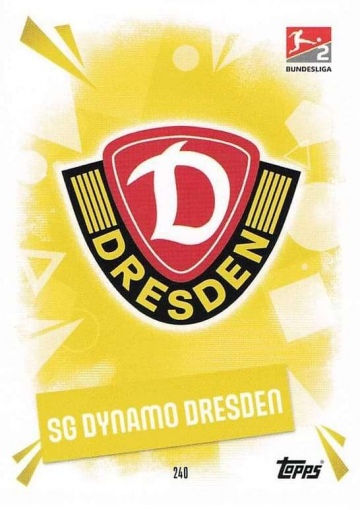 240 SG Dynamo Dresden Club Logo ( MABL25/26 )