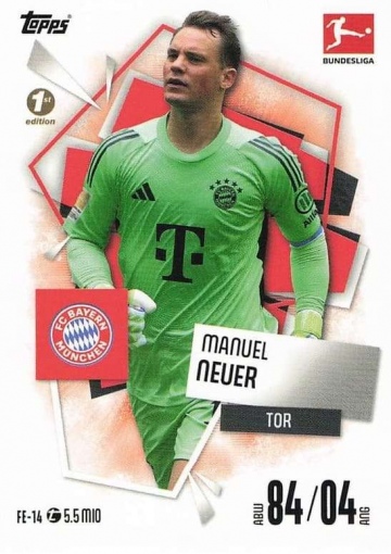 FE-14 Manuel Neuer (FC Bayern München) 1st Edition ( MABL25/26 )