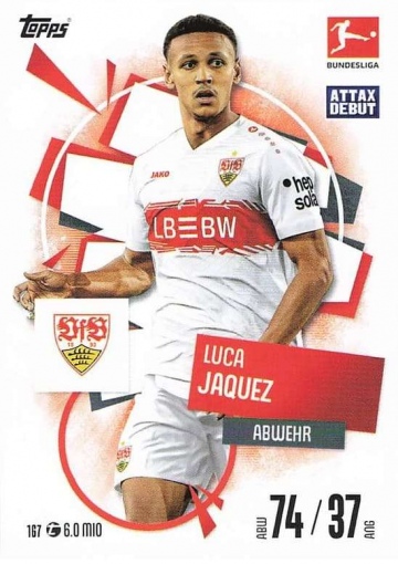 167 Luca Jaquez MA Debut ( MABL25/26 )