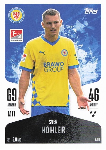 400 Sven Köhler (Eintracht Braunschweig) ( MABL24/25 )