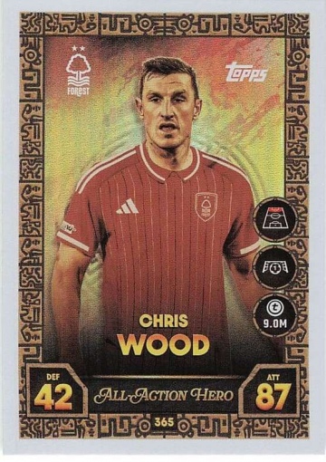 365 Chris Wood (Nottingham Forest FC) ( MACL25/26 )