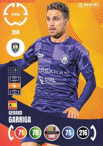 204.  Gerard Garriga (Auckland City FC) (PAXLCWC25)
