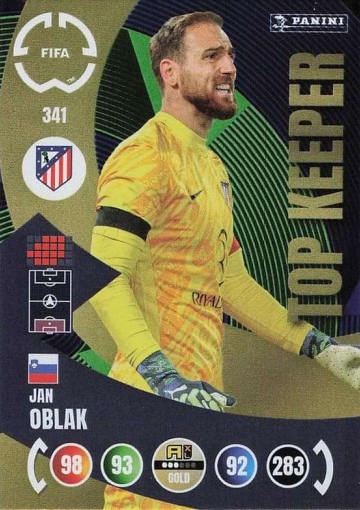 341.  Jan Oblak (Atlético de Madrid) (PAXLCWC25)