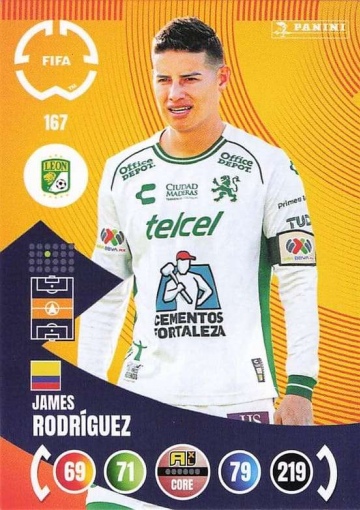 167.  James Rodríguez (Club León) (PAXLCWC25)