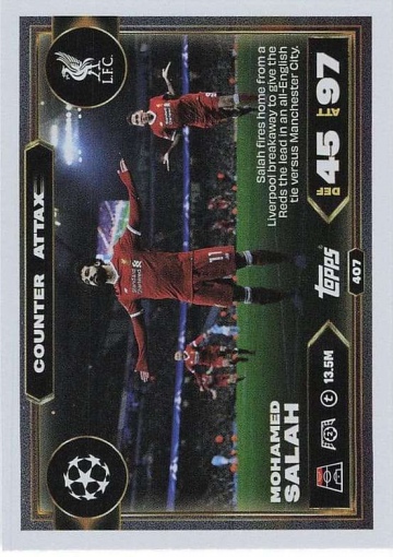 407 Mohamed Salah (Liverpool FC) ( MACL25/26 )