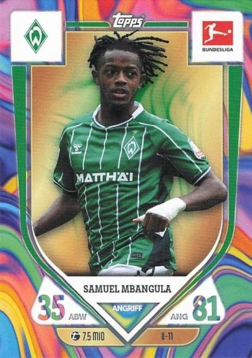 U-11 Samuel Mbangula (SV Werder Bremen) ( MABL25/26 )