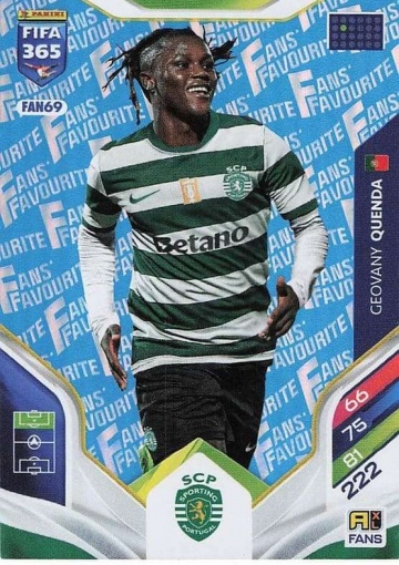 FAN69 (blau) Geovany Quenda (Sporting CP) (PF365AXL26)