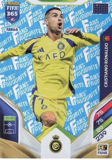 FAN66 (blau) Cristiano Ronaldo (Al-Nassr FC) (PF365AXL26)