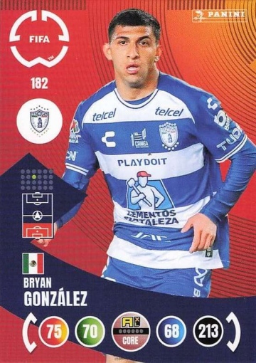182.  Bryan González (CF Pachuca) (PAXLCWC25)