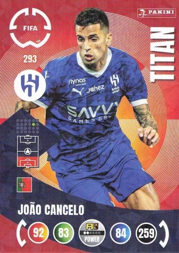 293.  João Cancelo (Al-Hilal SFC) (PAXLCWC25)