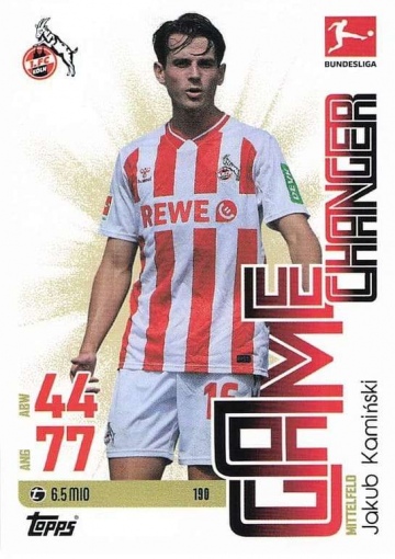 190 Jakub Kamiński (1. FC Köln) ( MABL25/26 )