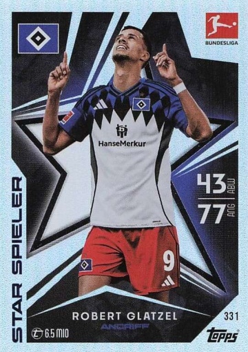 331 Robert Glatzel (Hamburger SV) ( MABL25/26 )