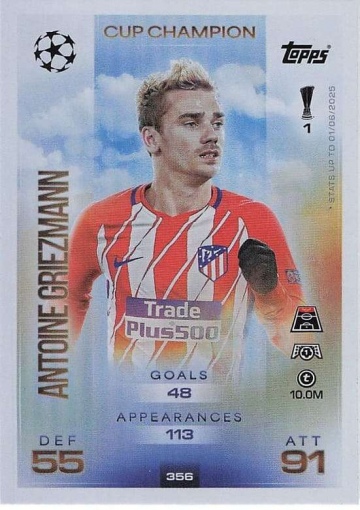 356 Antoine Griezmann (Atlético de Madrid) ( MACL25/26 )