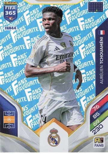 FAN44 (blau) Aurélien Tchouameni (Real Madrid C.F.) (PF365AXL26)