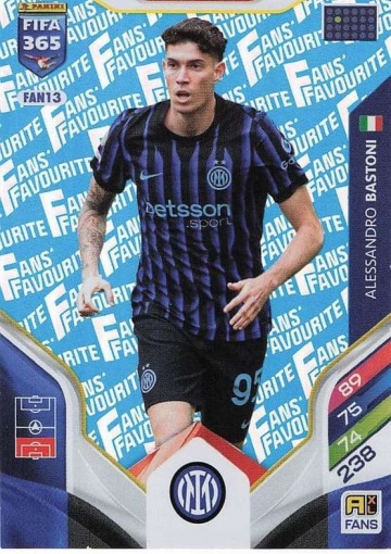 FAN13 (blau) Alessandro Bastoni (FC Internazionale Milano) (PF365AXL26)