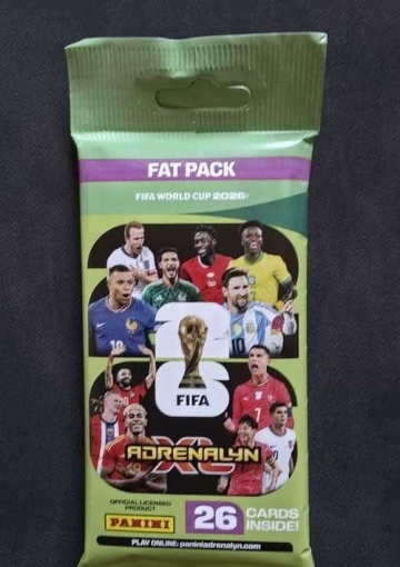 Panini Adrenalyn XL Fifa World Cup 26 Fat Pack Booster