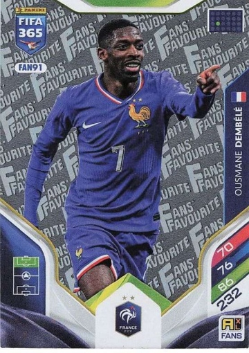 FAN91 Ousmane Dembélé (France) (PF365AXL26)