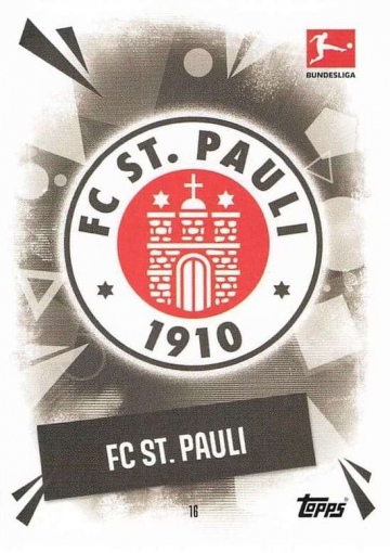016 FC St. Pauli Club Logo ( MABL25/26 )