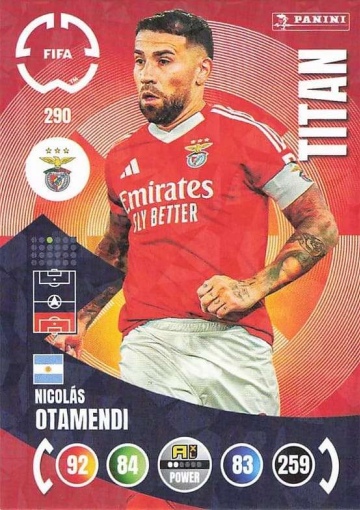 290.  Nicolás Otamendi (SL Benfica) (PAXLCWC25)