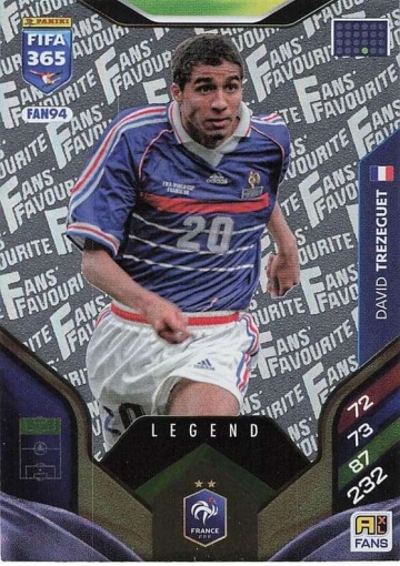  FAN94 David Trezeguet (France) - Legend (PF365AXL26)