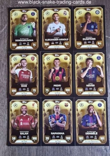 Set Club 100 ( Alle 9 ) ( MACL25/26 )