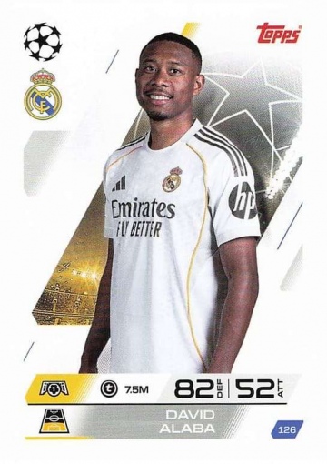 126 David Alaba ( MACL25/26 )
