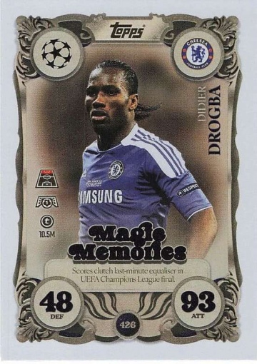 426 Didier Drogba (Chelsea FC) ( MACL25/26 )