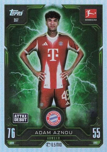 357 Adam Aznou (FC Bayern München) MA Debut ( MABL25/26 )