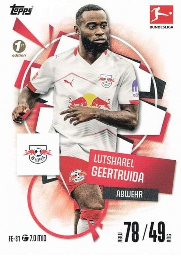 FE-31 Lutsharel Geertruida (RB Leipzig) 1st Edition ( MABL25/26 )
