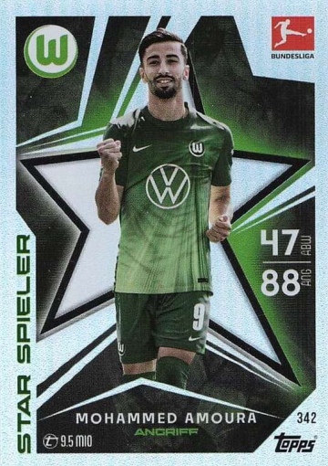 342 Mohamed Amoura (VfL Wolfsburg) ( MABL25/26 )
