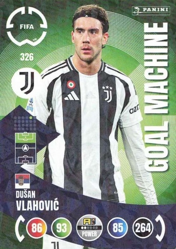 326.  Dušan Vlahović (Juventus) (PAXLCWC25)