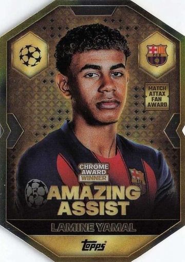 CA3 Lamine Yamal (FC Barcelona) - Amazing Assist ( MACL25/26 )