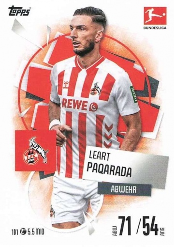 101 Leart Paqarada ( MABL25/26 )