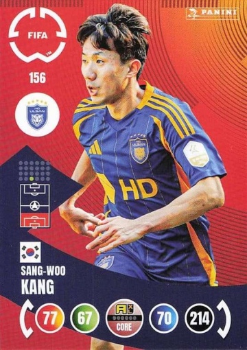 156.  Sang-Woo Kang (Ulsan HD FC) (PAXLCWC25)