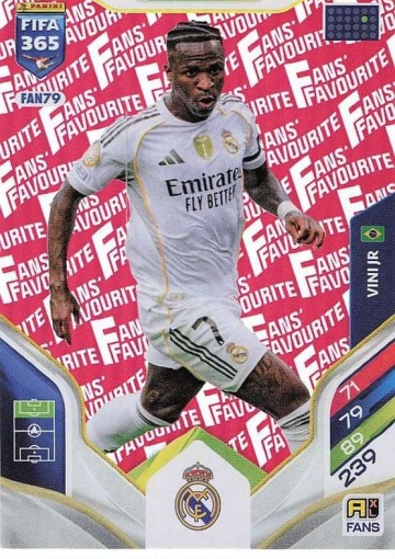 FAN79 (rot) Vini Jr. (Real Madrid C.F.) (PF365AXL26)