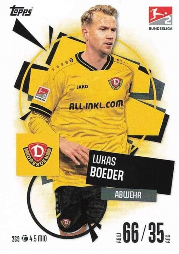 269 Lukas Boeder (SG Dynamo Dresden) ( MABL25/26 )