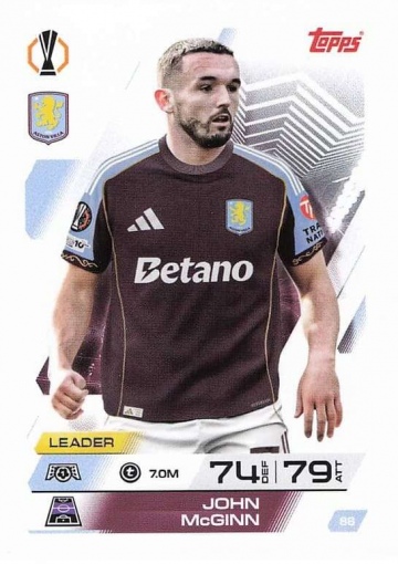086 John McGinn - Leader ( MACL25/26 )