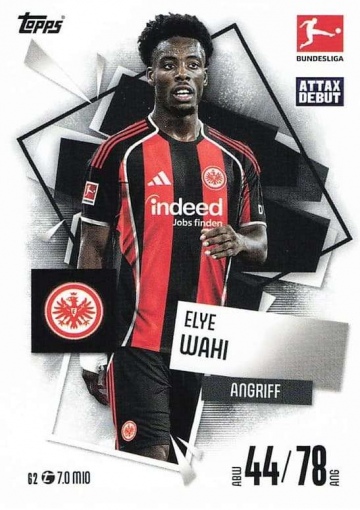 062 Elye Wahi MA Debut ( MABL25/26 )