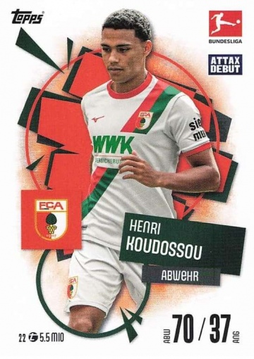 022 Henri Koudossou MA Debut ( MABL25/26 )