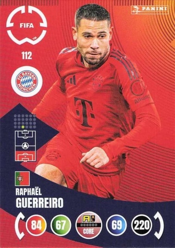 112.  Raphaël Guerreiro (FC Bayern München) (PAXLCWC25)