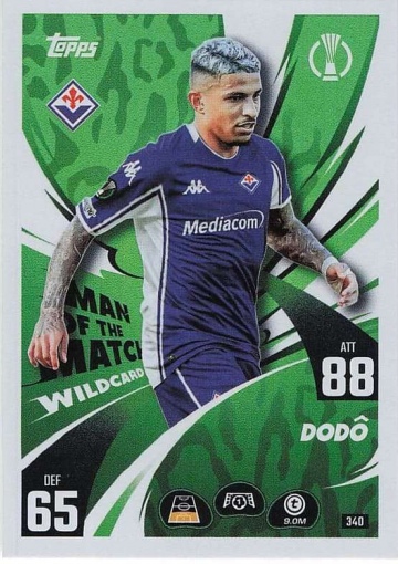 340 Dodo (ACF Fiorentina) ( MACL25/26 )