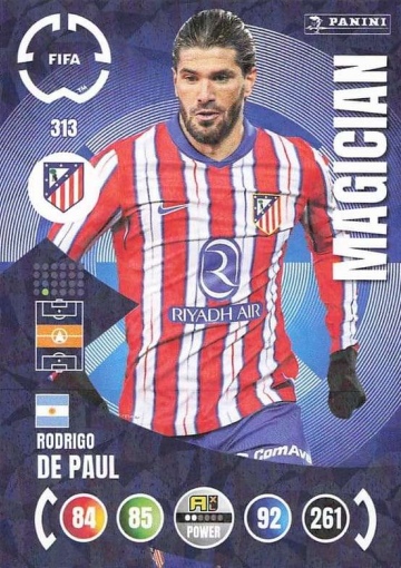 313.  Rodigo De Paul (Atlético de Madrid) (PAXLCWC25)
