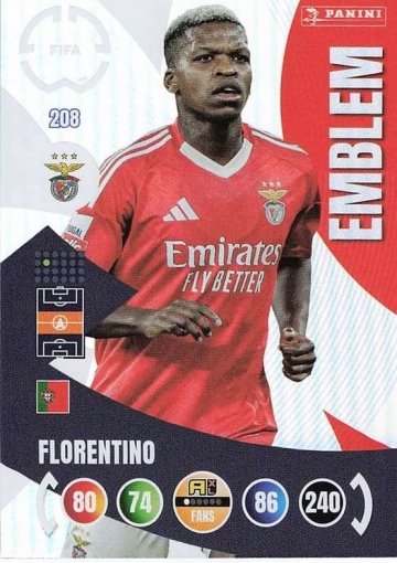 208.  Emblem / Florentino (SL Benfica) (PAXLCWC25)