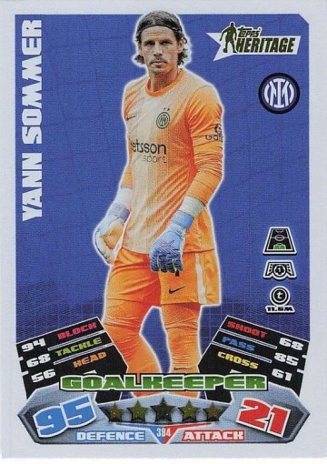 394 Yann Sommer (FC Internazionale Milano) ( MACL25/26 )