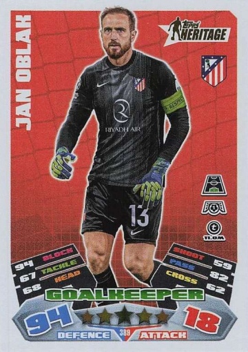 389 Jan Oblak (Atlético de Madrid) ( MACL25/26 )