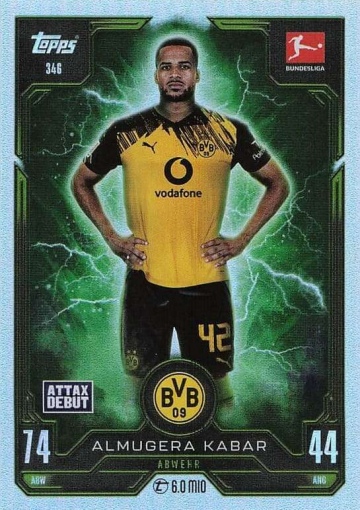 346 Almugera Kabar (Borussia Dortmund) MA Debut ( MABL25/26 )